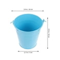 thumbnail image 4 of Assorted Color Mini Iron Buckets for Flower Arrangement 6Pcs Metal Buckets, 4 of 4