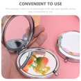 thumbnail image 2 of Shisuyan 5Pcs Foldable Makeup Mirrors Creative Antique Mirrors Small Double-sided Mirrors, 2 of 9