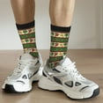 thumbnail image 6 of Bingfone Compression Socks for Women and Men Long Socks for Running Athletic Cycling Nurse- Vintage Mexican, 6 of 6
