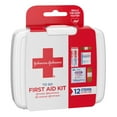 thumbnail image 6 of Johnson & Johnson First Aid To Go Portable Mini Travel Kit, 12 pieces, 6 of 9
