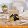 thumbnail image 5 of Wolf and Moon Napkin Holder for Table Clear Napkin Stand Paper Holder Acrylic Organizer Dispenser Napkins for Dinner Kitchen Restaurant Room, 5 of 8