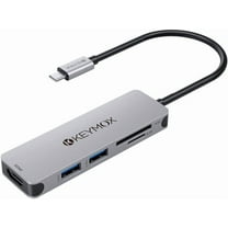 5-in-1 USB-C Hub with 4K HDMI Output and Card Reader