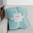 thumbnail image 1 of Couverture en Molleton, Jeté Réversible Super Doux et Chaud, Literie en Microfibre Peluche Premium Double Face Lavable à la Machine Durable, 1 of 2