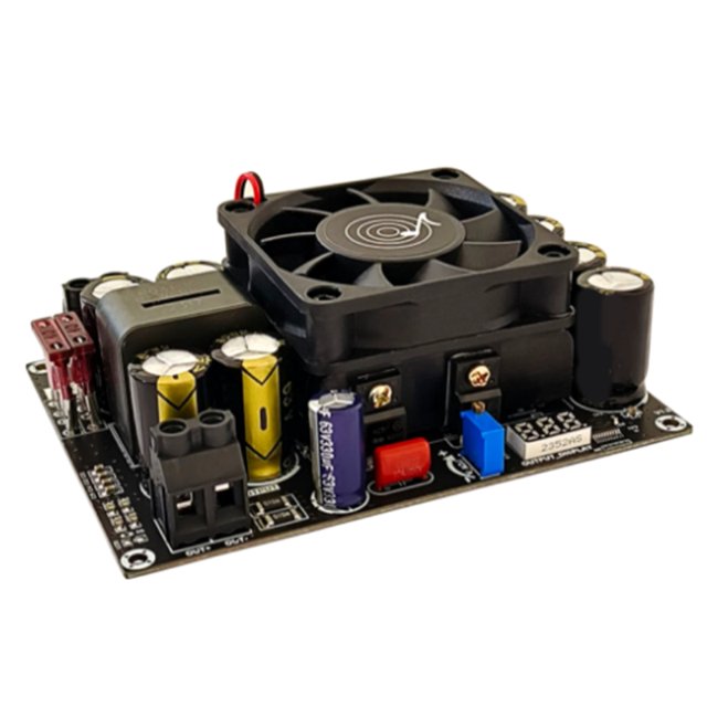 Módulo Regulador de Voltaje Ajustable de 12 V-24 V CC A 24 V-50 V CC, 500 W, con Convertidor Elevador y Ventilador.