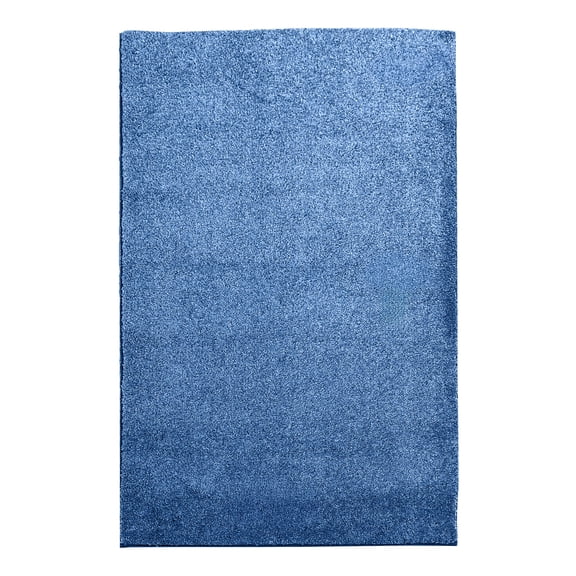 Koeckritz Rugs Kids Crossing Blue Soft Plush Indoor Area Rug, 4' x 6'