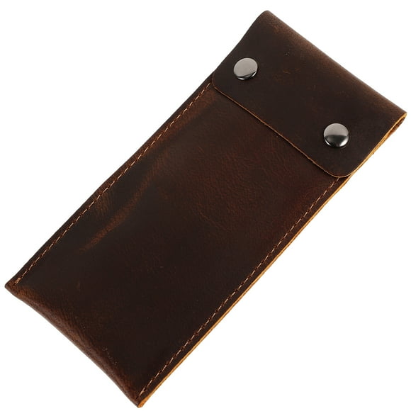 Travel Watch Pouch Leather Watch Case Single Watch Storage Case Travel Watch Holder