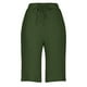 thumbnail image 5 of WILLBEST Pantalones Casuales para Mujer, Pantalones Cortos de Verano Cómodos, Uso Diario Versátil, Diseño de Color Sólido, Ajuste Relajado para Darle Estilo. Extra Grande, 5 of 5