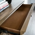 thumbnail image 3 of Furniture of America Ulyne Traditional 3-Drawer Adult Nightstand, Aged Oak, 3 of 4
