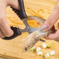 thumbnail image 5 of （4 PCS）Stainless Steel Kitchen Scissors for Shrimp, Lobster, Fish, Crab, Seafood, 5 of 5