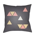 thumbnail image 2 of Surya  Triangles Medium Throw Pillow - Multicolor - 20 x 20 x 4 in., 2 of 2