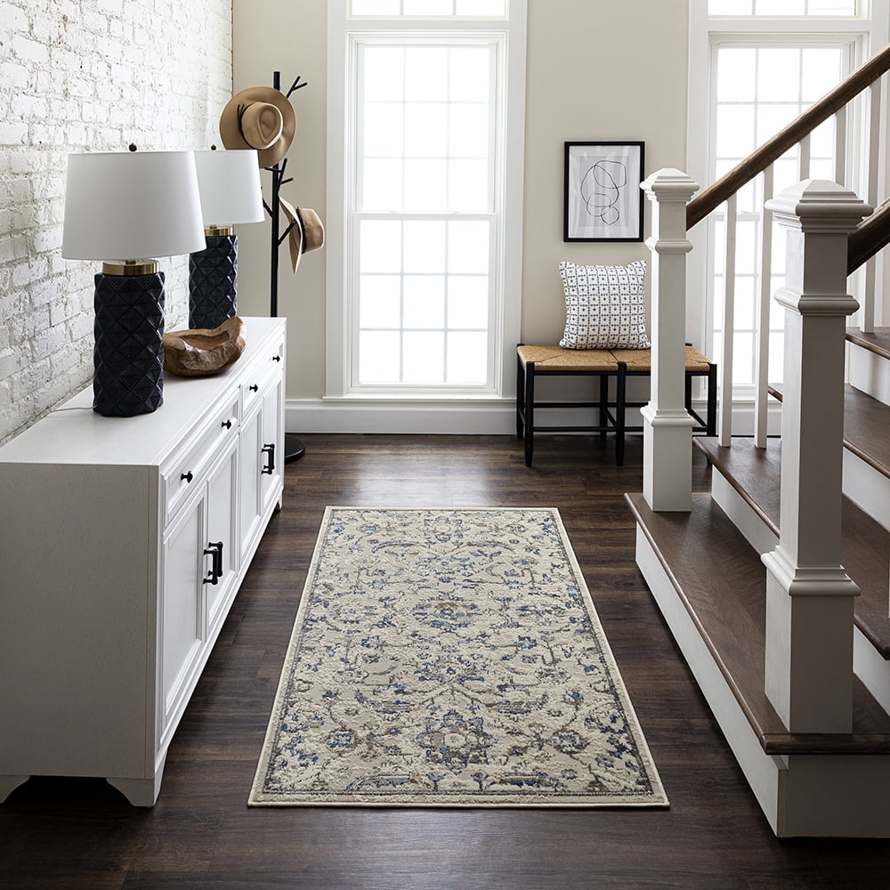 Mohawk Home Cadmus Indoor Woven Area Rug, Blue, 3'11" x 6'