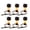 B, variant on 6 Pack Solar Lights for Fence, Solar Pool Lights with Adjustable Straps, Auto On Off Waterproof Outdoor for Above Ground Pools, Garden, Patio, Fence Decoration (A)