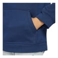 thumbnail image 4 of Sudadera con capucha Nike NSW Pull Over Club para niño, azul medianoche/blanco, 4 of 5