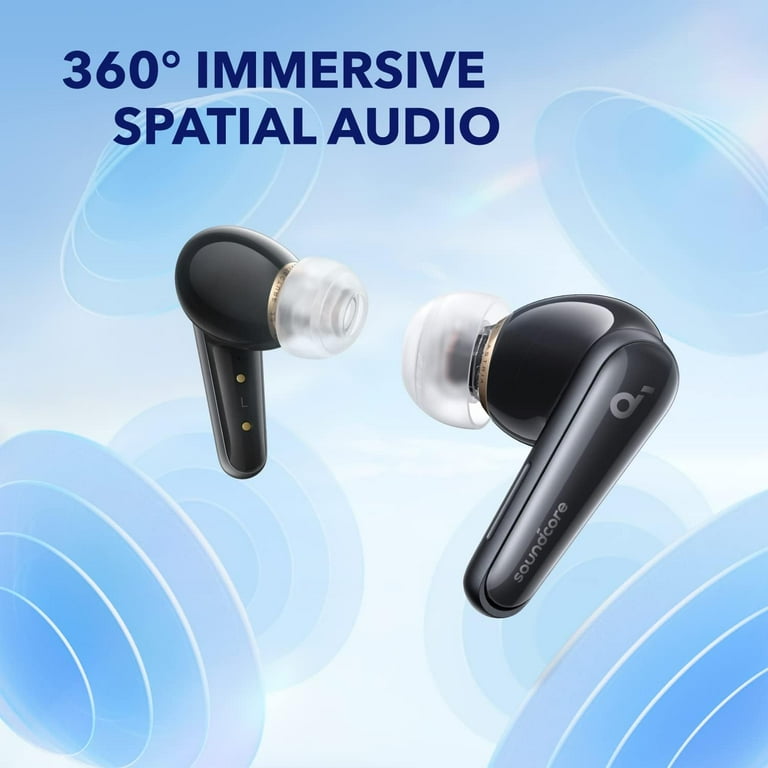 Soundcore by Anker Liberty 4 Noise Cancelling Earbuds, Black Soundcore by Anker Liberty 4 Noise Cancelling Earbuds, Black