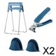 thumbnail image 1 of Pinzas de Clip perfecl para Placa de Plato 2 piezas acero inoxidable, 1 of 8