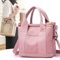 thumbnail image 3 of Bolso de mano para mujer, de lona, tipo bandolera, de gran capacidad, con un solo hombro, de alto nivel, 3 of 6