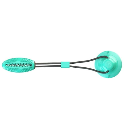 UPC: 0810051331424 | Pet Life ®  Grip N  Play  Treat Dispensing Football Shaped Suction Cup Dog Toy