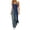 Navy03, variant on Karymi Summer Tops for Women 2026 Scoop Neck Long Sleeveless Cami Top, Side Ruched High Slit Maxi Tank, Sleeveless Tunic Vest Going Out Tops