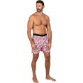 thumbnail image 4 of Fun Boxers - Mens Puerto Rican Flag Boxer Shorts, White, Puerto Rico, Size: S, 4 of 4