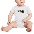thumbnail image 2 of Soccer 1st Birthday One Year Old Cute Baby Clothing Jumpsuits Boy Girl, 2 of 5