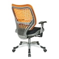 thumbnail image 3 of Unique Self Adjusting Orange Fabric SpaceFlex Back Managers Chair, 3 of 5