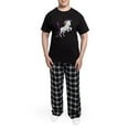 thumbnail image 5 of CafePress - Unicorn Cupcakes Men's Dark Pajamas - Men's Dark Loose Fit Cotton Pajama Set, 5 of 7