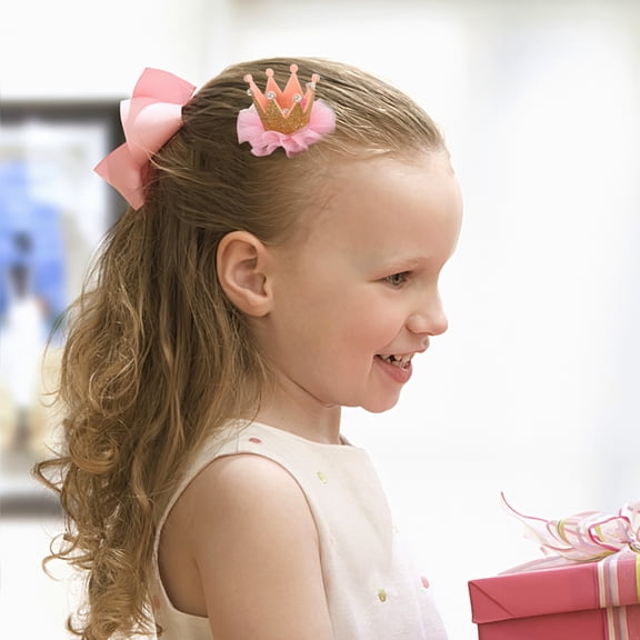 OFFIGAM 3-Pack Mini Hair Clips for Girls, Assorted Bright Colors, Cute and Stylish Hair Accessories for Kids