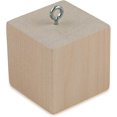 thumbnail image 5 of Unfinished Christmas Tree Ornaments with Screws 1-3/4-inches, Pack of 12 Pre-Drilled Cubes, Wooden Blocks for Crafts & DIY Decor, by Woodpeckers, 5 of 6