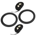 thumbnail image 4 of 1Pair Exercise Gymnastic Hanging Rings Strength Training Indoor Fitness Supply Black,, 4 of 5