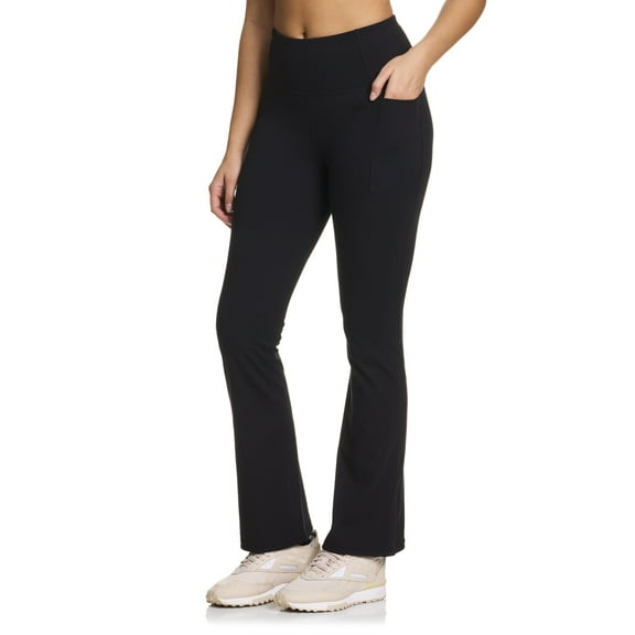 Reebok Women's and Women's Plus High Rise Reflex Flare Legging, Sizes XS-4X