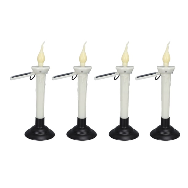 Candelabro LED cónico parpadeante, candelabro LED cónico parpadeante, velas LED cónicas, velas solares cónicas, rendimiento finamente ajustado