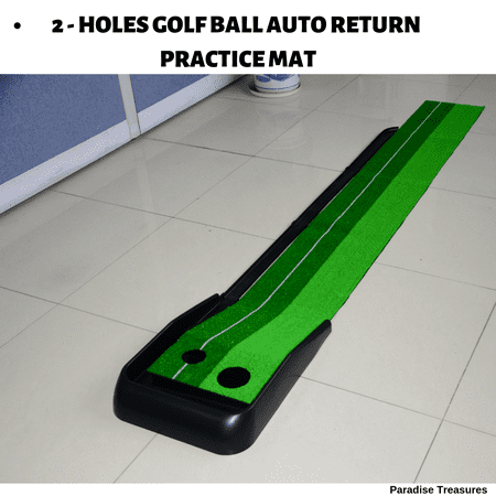 Golf Putting Green System Professional Practice Green Long Challenging Putter Indoor/Outdoor Golf Simulator Training Mat Aid Equipment Gift for (Best Projector For Golf Simulator)
