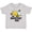 AC-Heather Grey, variant on Inktastic The Sweetest Girl with Bee and Honey Combs Boys or Girls Baby T-Shirt