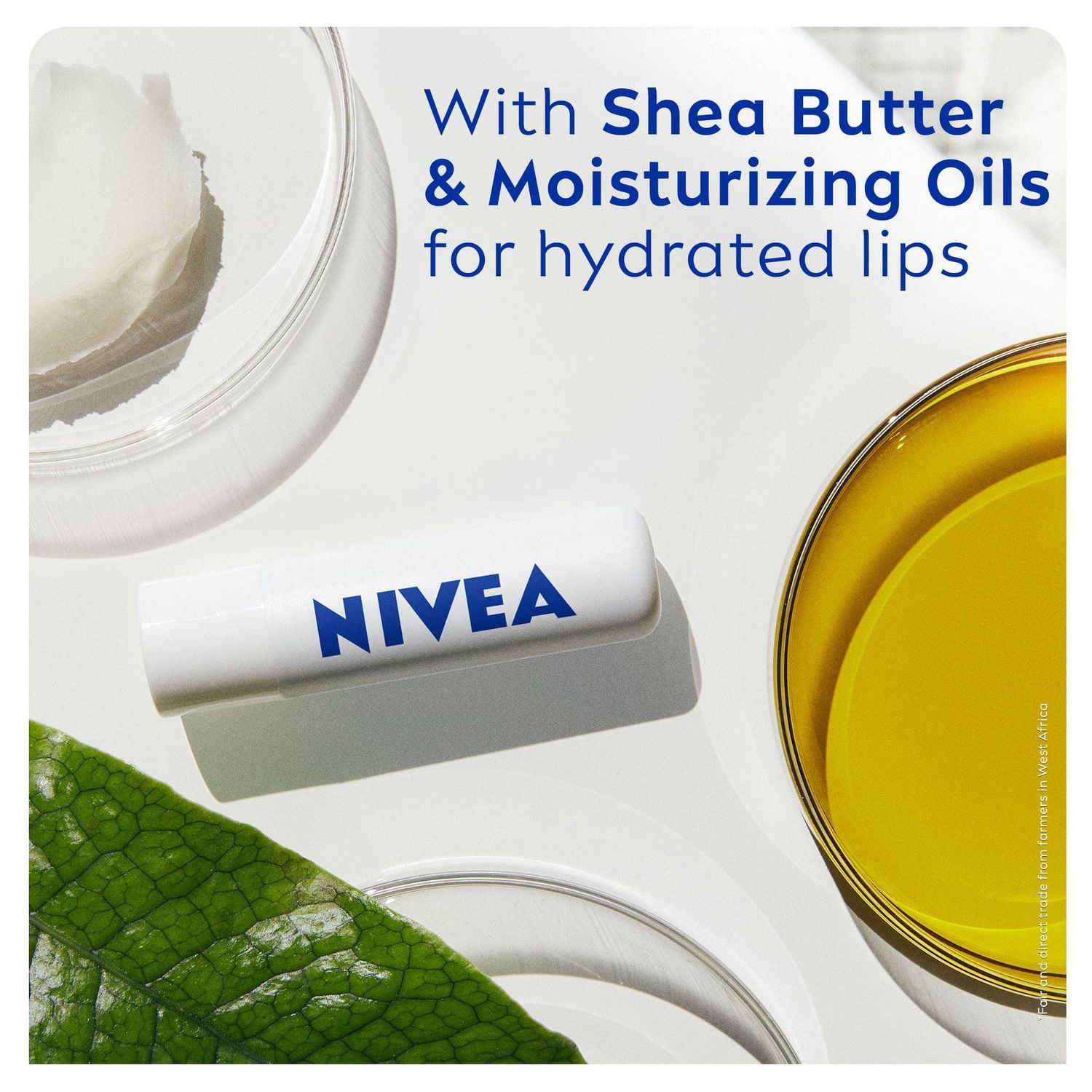 NIVEA Soothing Care SPF 15 Lip Balm Stick, 4.8g Stick (2 Pack)