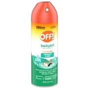 OFF! Backyard FamilyCare Mosquito Repellent, Smooth Dry DEET Aerosol Bug Spray, 6 oz