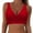 Red, variant on WCJM A Blue Women's Bikini Top V Neck Wrap Look Bralette Swimwear Sports Bikini Halterneck Bikini Swimwear Vacation Swimsuits Summer Beach Bikini Top