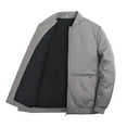 thumbnail image 2 of Miluxas Men Bomber Jacket Lightweight Casual Windbreaker Zip Up Coat Fashion Stylish Fall Jackets with Pocket Khaki, 2 of 7
