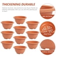 thumbnail image 3 of Miangastore Succulent Planting Container Brown 10Pcs 4.9x4.1In, 3 of 8