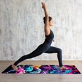 thumbnail image 6 of Graffiti Yoga Mat Towel, Storage Bag, 72.8"x26.8", Suitable for Yoga, Pilates, Fitness, etc. - Yoga Towels, Yoga Blanket included, 6 of 6