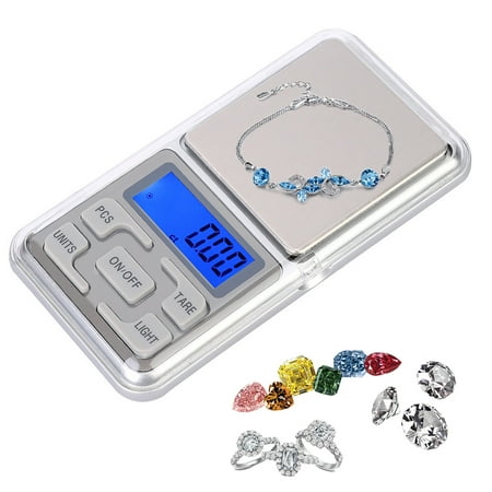 

Pocket Scale 500g 0.1g Portable Mini Pocket Scale Digital Electronic Food Scale With Backlight High Accuracy
