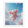 thumbnail image 5 of Paint By Numbers Kit for Adults Beginner - DIY Flying Piglet Blossom Sky Canvas Painting Kits for Adults, Frameless Paint By Number for Adults for Home Wall Decor 16x20 Inch, 5 of 7