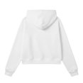 thumbnail image 6 of Womens Zip Up Hoodies Cropped Jackets Fall Clothes 2026 Casual Lightweight Long Sleeve Cropped Sweatshirt(White,M), 6 of 6