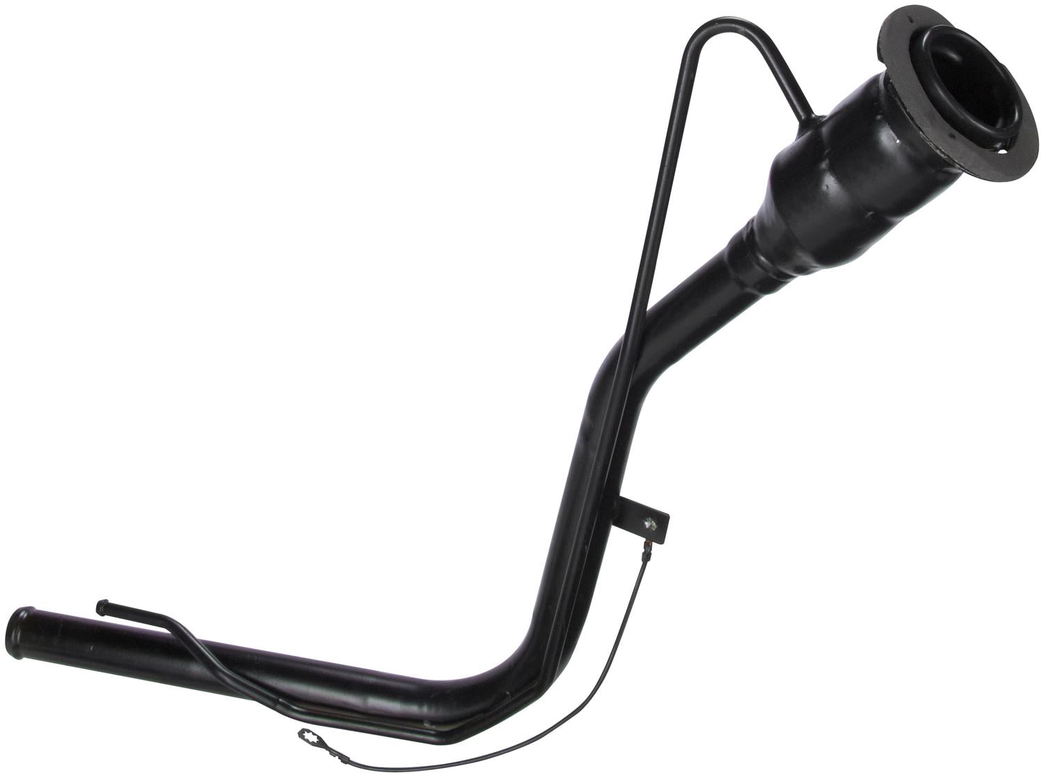 7036A Round Fuel Cell Fill Neck With Threaded Cap - Black Steel ...
