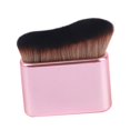 thumbnail image 4 of Brocha de maquillaje para base, brocha Kabuki, cobertura total, difuminado, herramienta de maquillaje para polvos, líquidos, bronceadores, coloretes y Rosa púrpura, 4 of 8