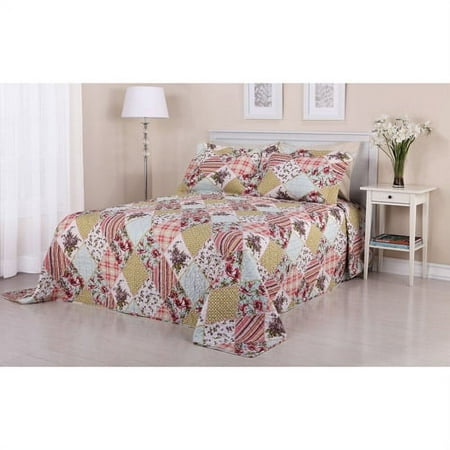 Maggie Bedspread Set, Color Spring