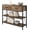 Rustic Brown, variant on HITHOS Industrial Console Table with 2 Drawers, Narrow Long Entryway Table with 3-Tier Storage Shelves, Industrial Sofa Foyer Table for Living Room, Hallway, Entry Way, Foyer, Kitchen, Rustic Brown