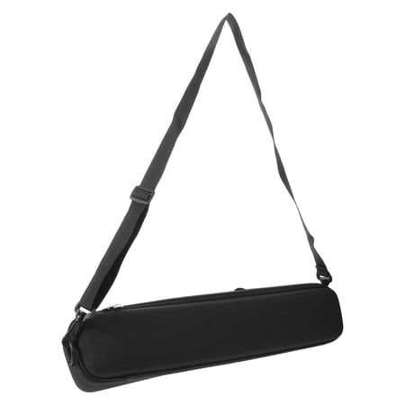 COOPHYA Black Waterproof Fishing Rod Carrying Bag Hard Shell Protective Storage Case