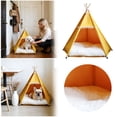 thumbnail image 1 of Creatine Portable Indoor Outdoor Play Tent With Removable Mat For Cats Small Animals Comfortable Breathable Shelter, 1 of 4