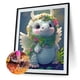 thumbnail image 2 of Cuadros Decorativos 5D bricolaje taladro redondo completo diamante pintura dragón Kit decoración del hogar arte artesanal Wdftyju, 2 of 9