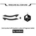 thumbnail image 3 of fastboy 2Pcs Headlight Eyebrows Professional Decorative Eyelid Trim Cover Self-adhesive Carbon Fiber Strip Sticker Auto Decoration, 3 of 6